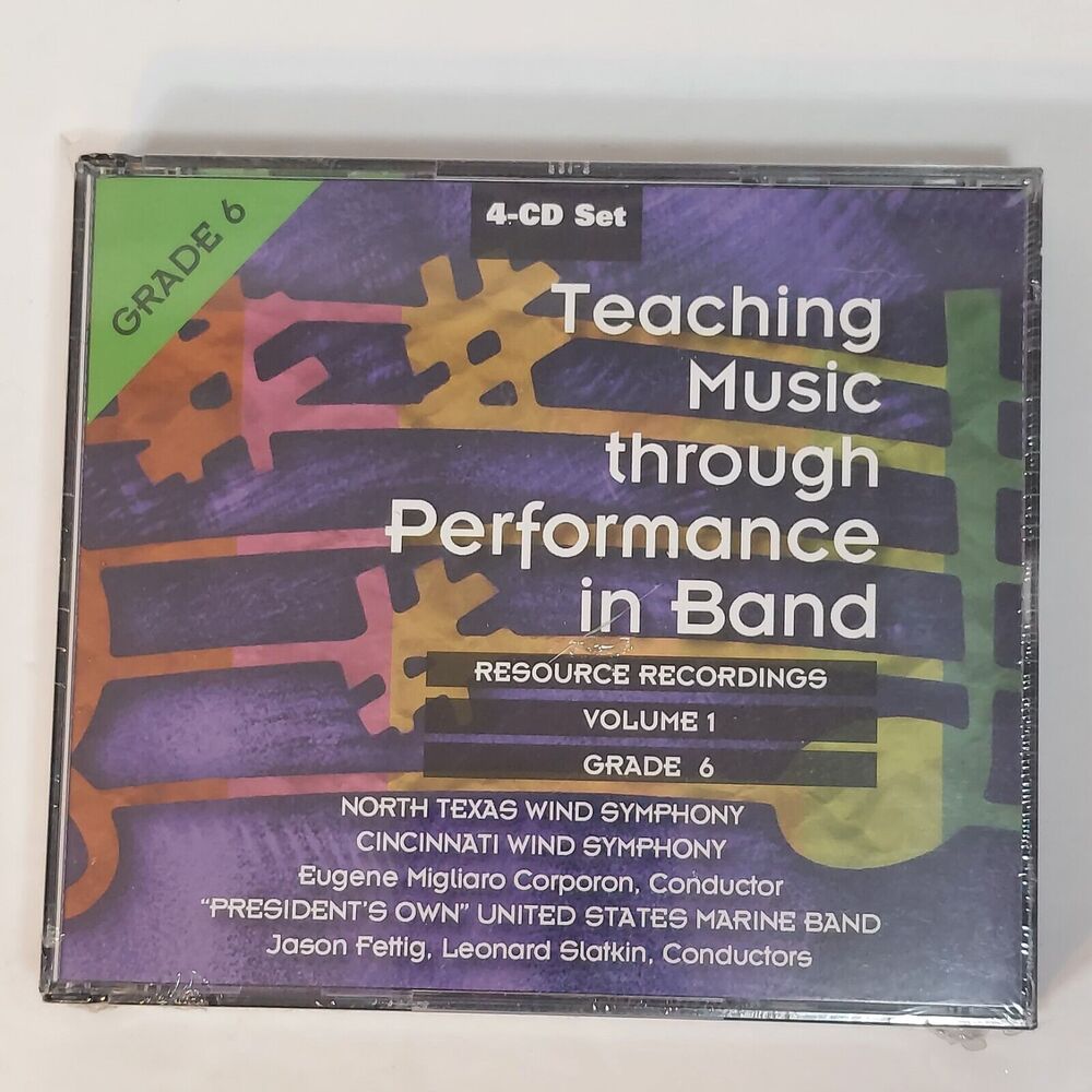 Teaching Music Through Performance In Band CD Vol 1 Grade 6 Resource Recording